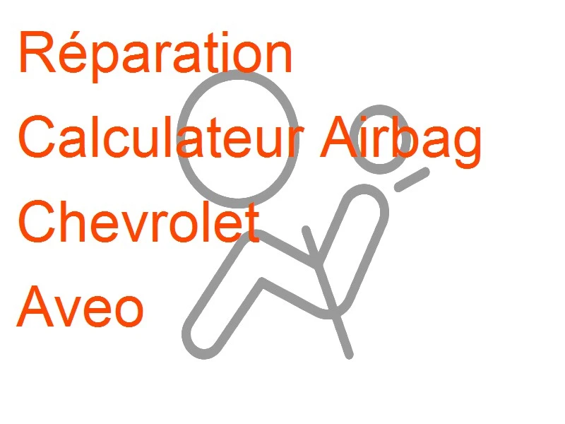Calculateur Airbag Chevrolet Aveo
