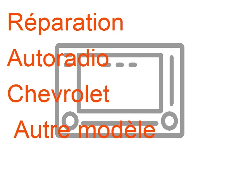 Autoradio Chevrolet Autre modèle