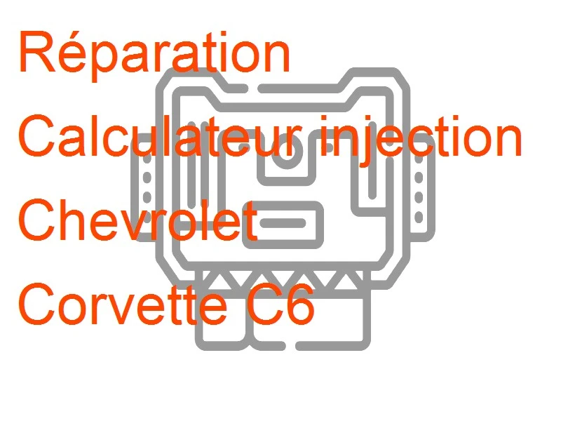 Calculateur injection Chevrolet Corvette C6
