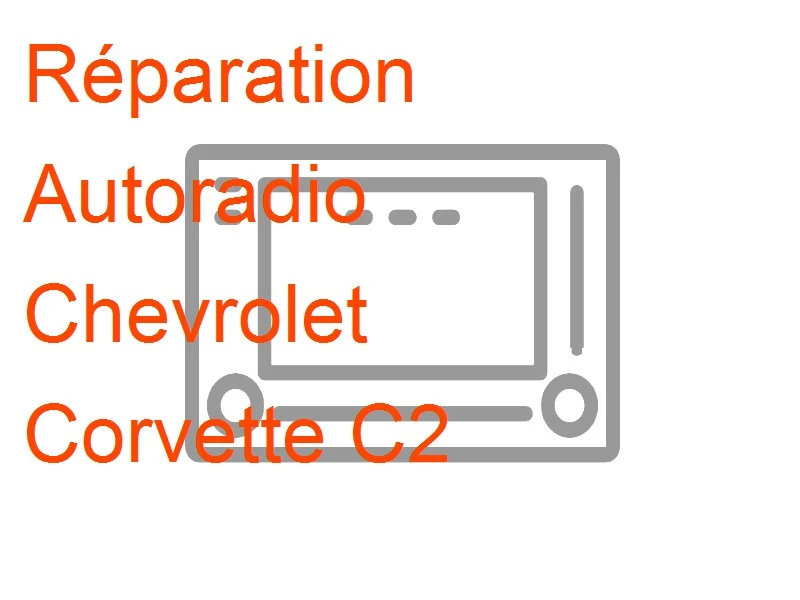 Autoradio Chevrolet Corvette C2