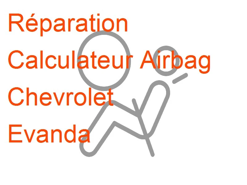 Calculateur Airbag Chevrolet Evanda