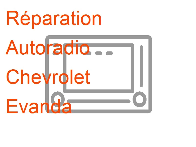 Autoradio Chevrolet Evanda