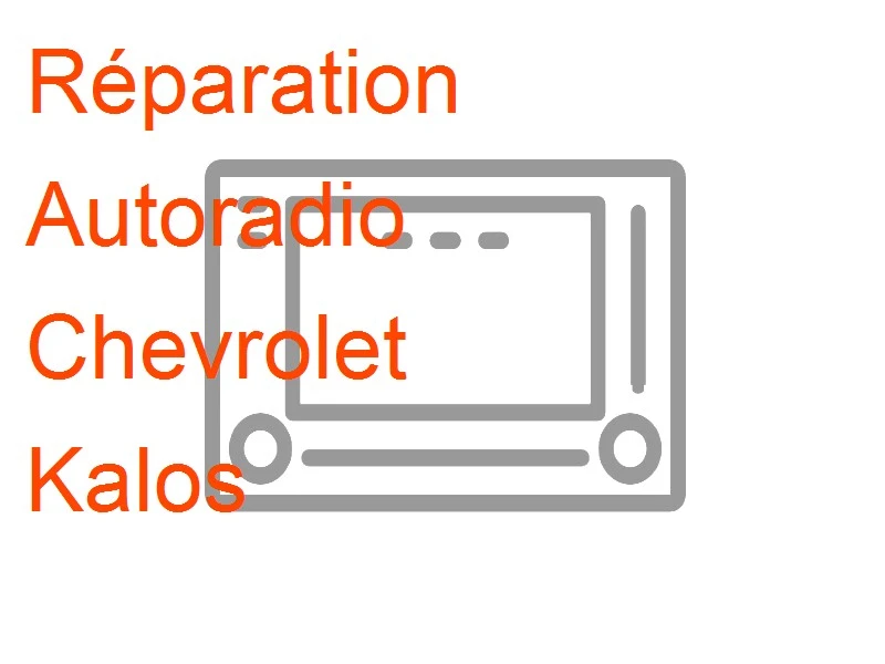 Autoradio Chevrolet Kalos