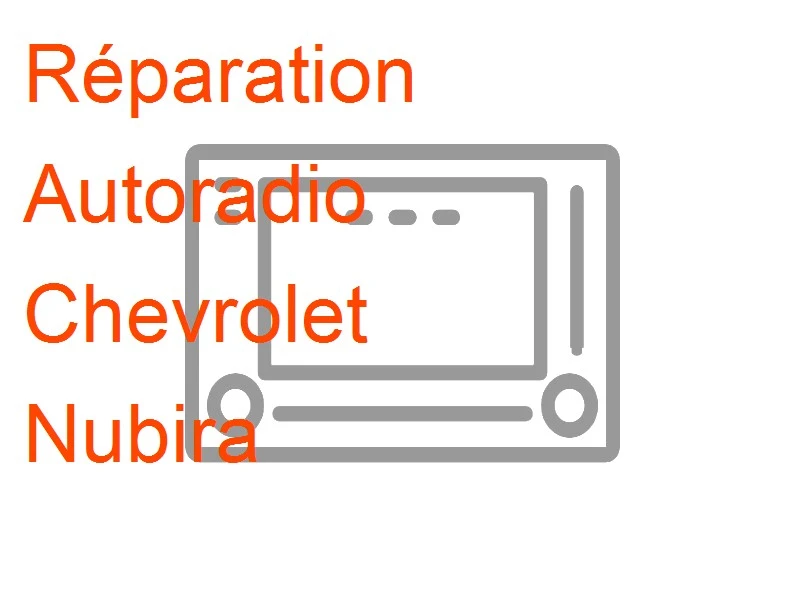 Autoradio Chevrolet Nubira