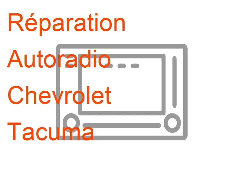 Autoradio Chevrolet Tacuma