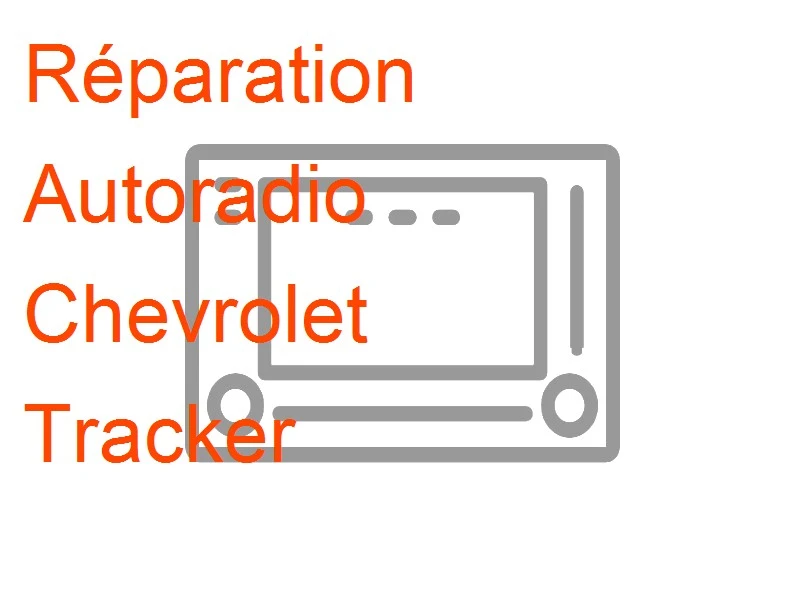 Autoradio Chevrolet Tracker