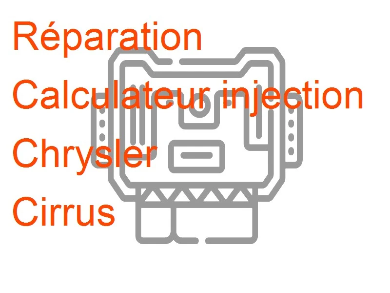 Calculateur injection Chrysler Cirruse