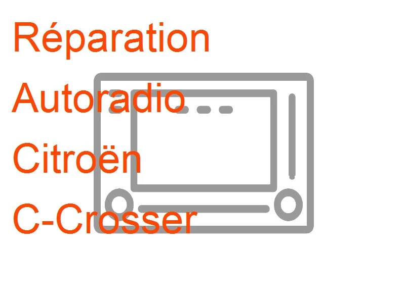 Autoradio Citroën C-Crosser