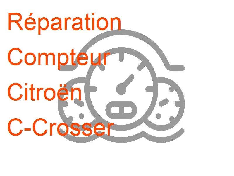 Compteur Citroën C-Crosser