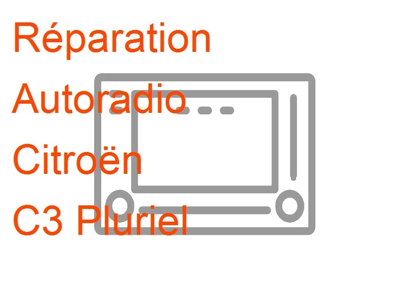 Autoradio Citroën C3 Pluriel