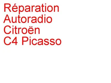 Autoradio Citroën C4 Picasso Clarion PU-3915A