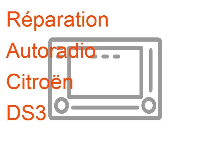 Autoradio Citroën DS3