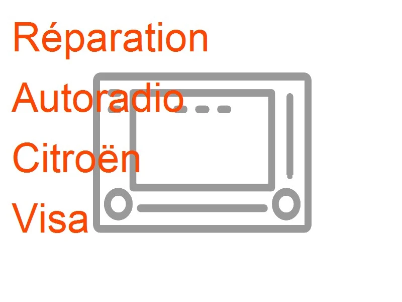 Autoradio Citroën Visa