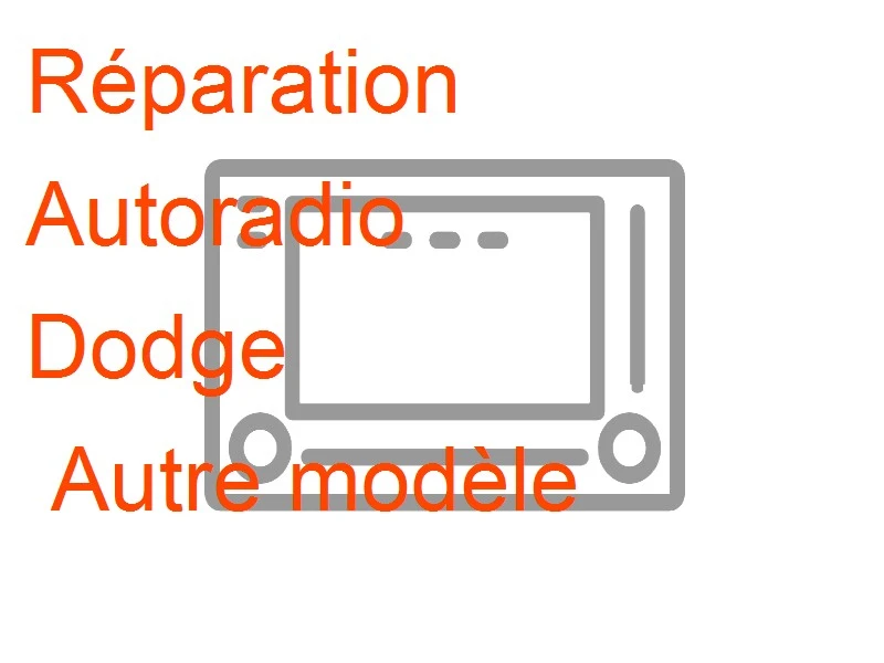 Autoradio Dodge Autre modèle