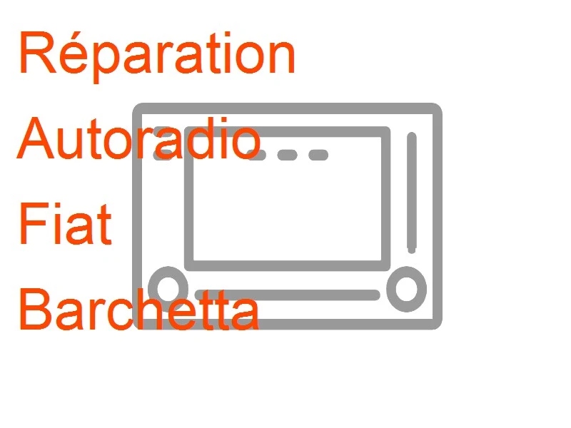 Autoradio Fiat Barchetta