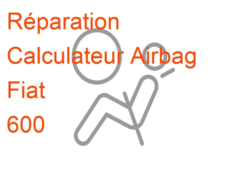 Calculateur Airbag Fiat 600
