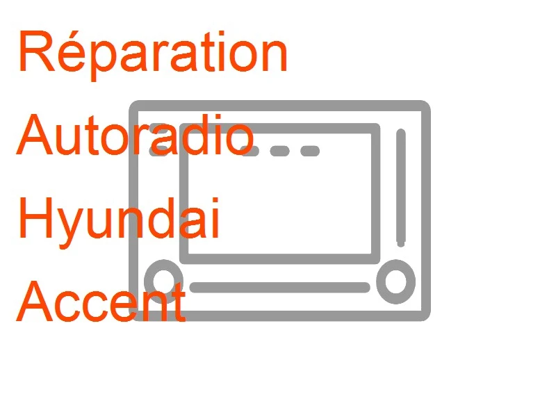 Autoradio Hyundai Accent