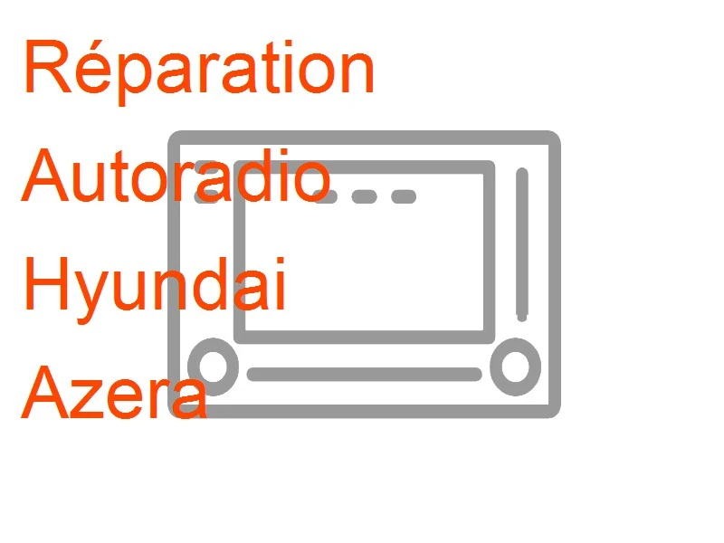 Autoradio Hyundai Azera