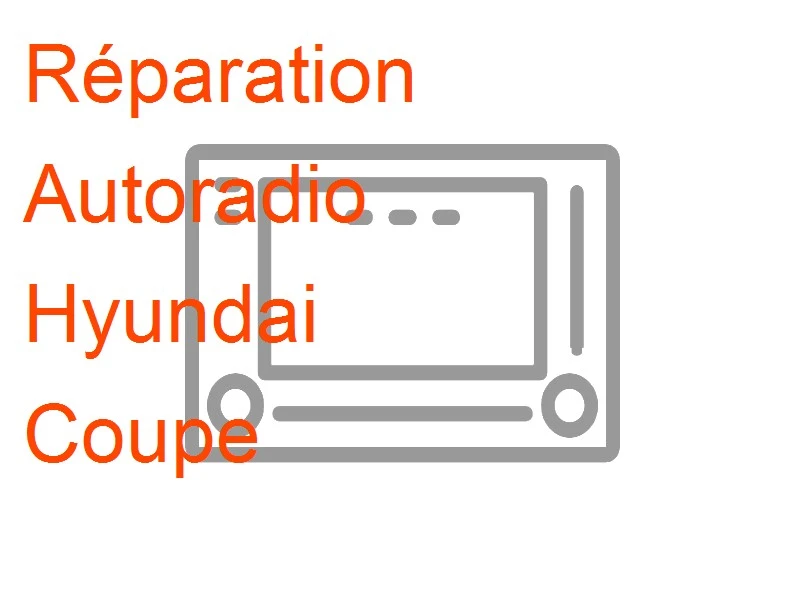 Autoradio Hyundai Coupe