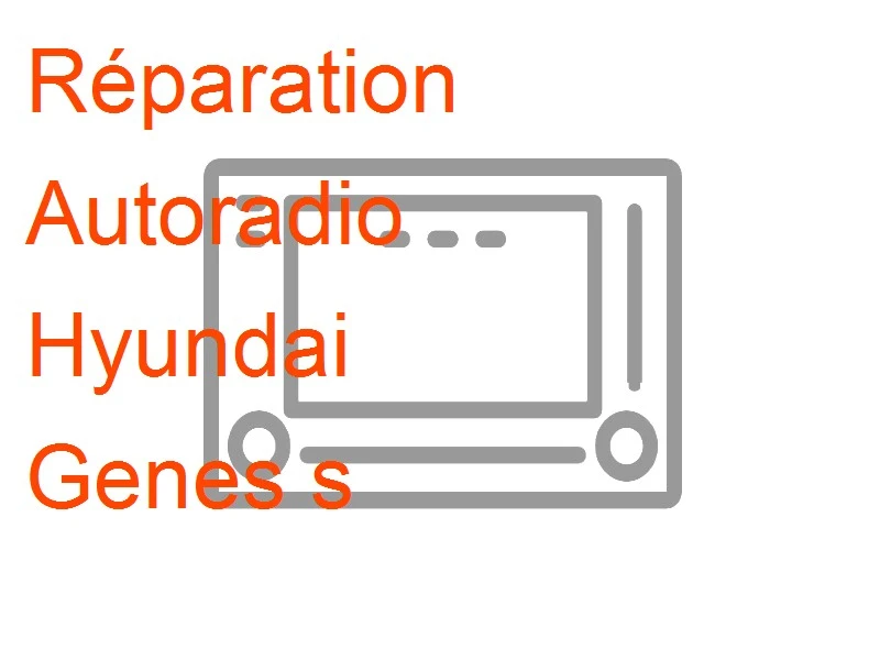 Autoradio Hyundai Genes s
