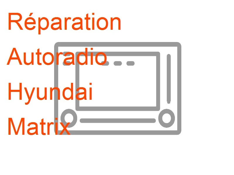 Autoradio Hyundai Matrix