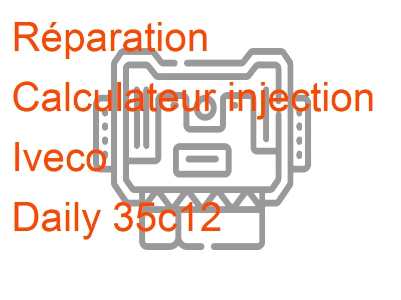 Calculateur injection Iveco Daily 35c12