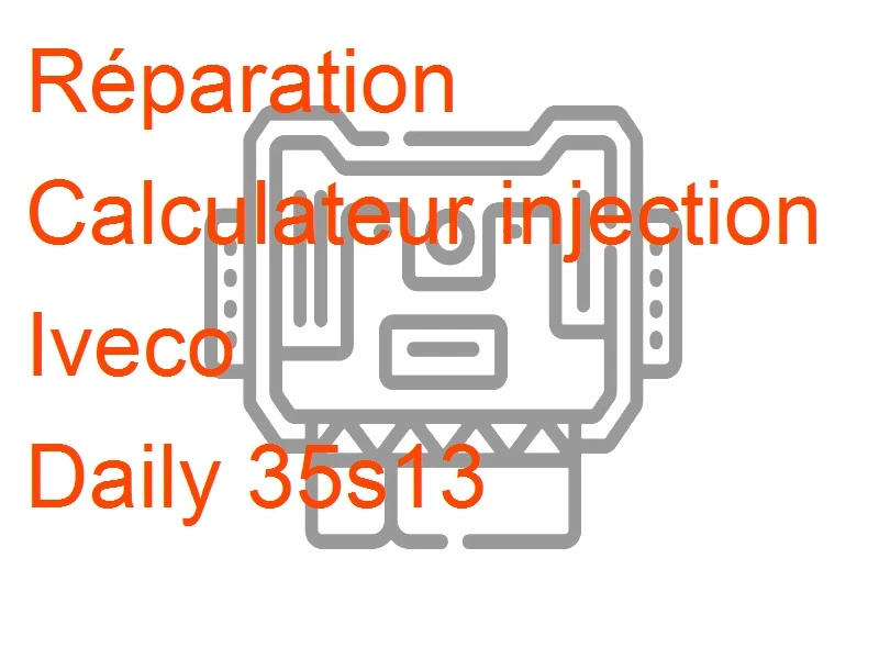 Calculateur injection Iveco Daily 35s13