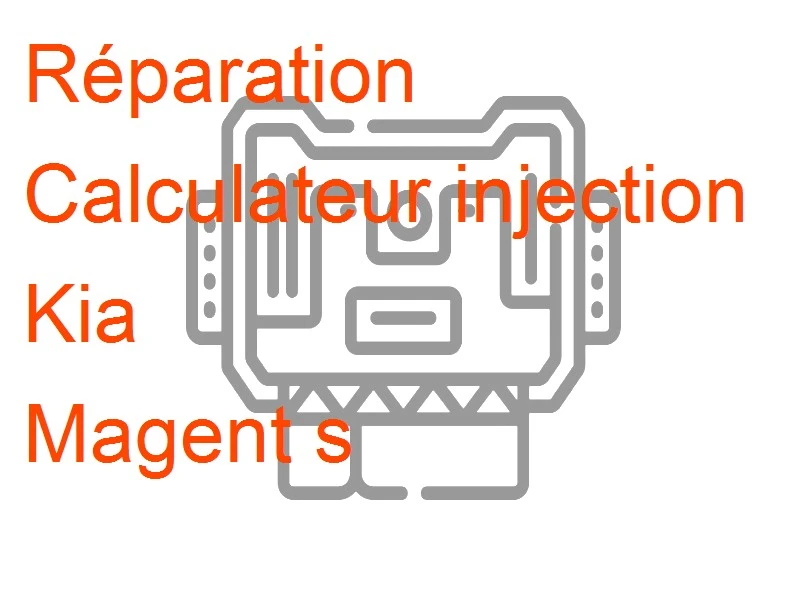 Calculateur injection Kia Magent s