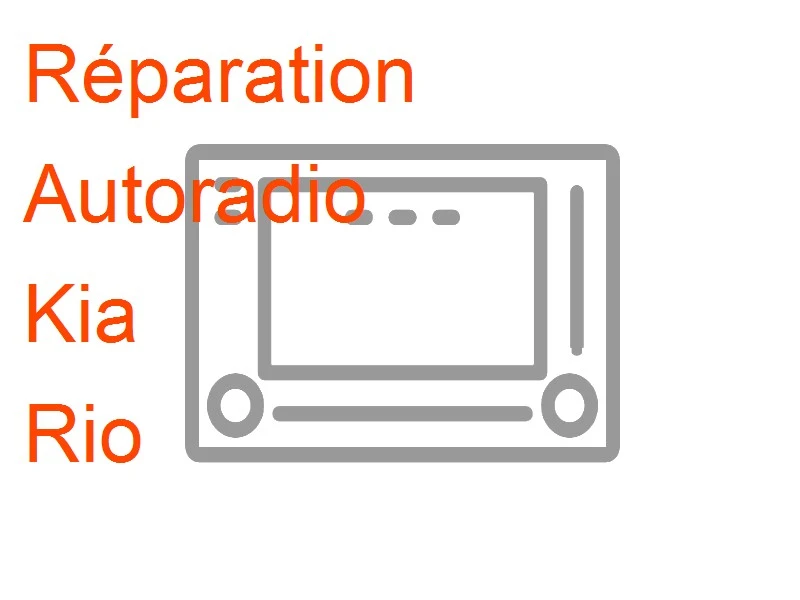Autoradio Kia Rio