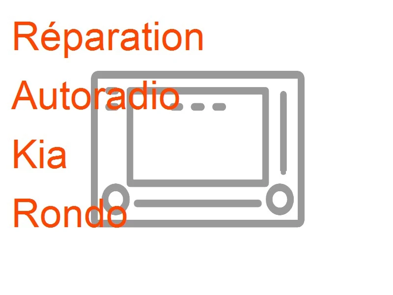 Autoradio Kia Rondo
