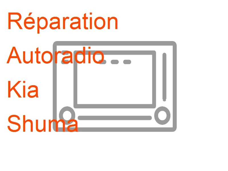 Autoradio Kia Shuma