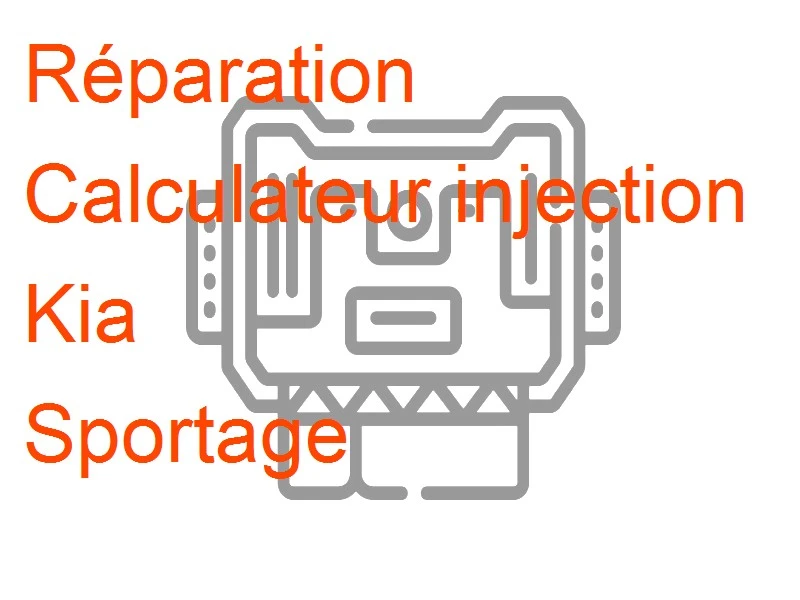 Calculateur injection Kia Sportage