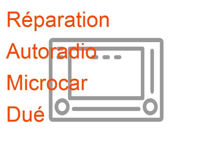 Autoradio Microcar Dué