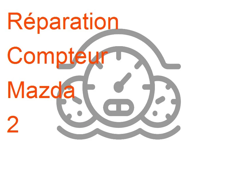Compteur Mazda 2