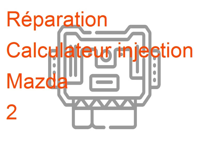 Calculateur injection Mazda 2