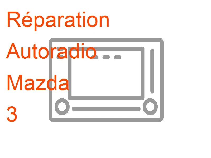 Autoradio Mazda 3