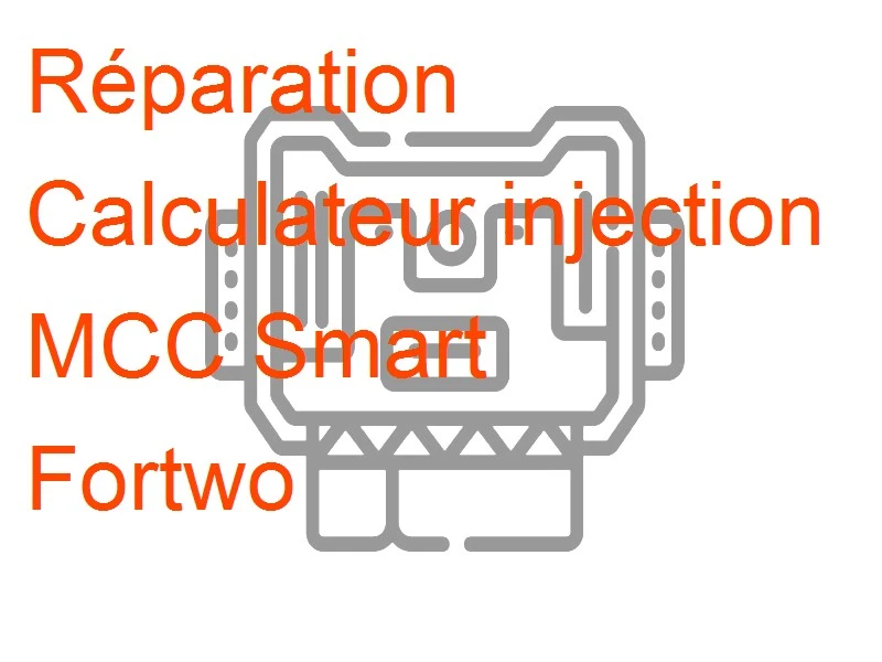 Calculateur injection MCC Smart Fortwo