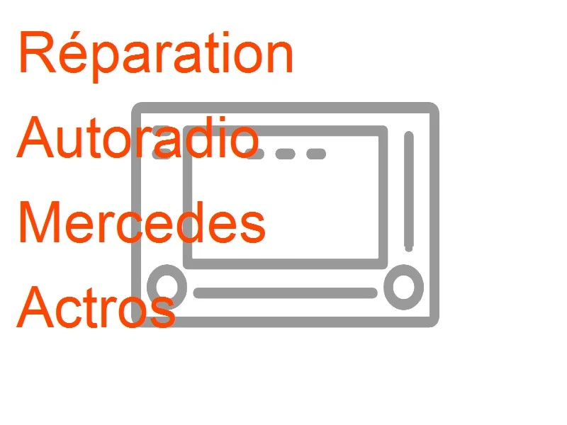 Autoradio Mercedes Actros