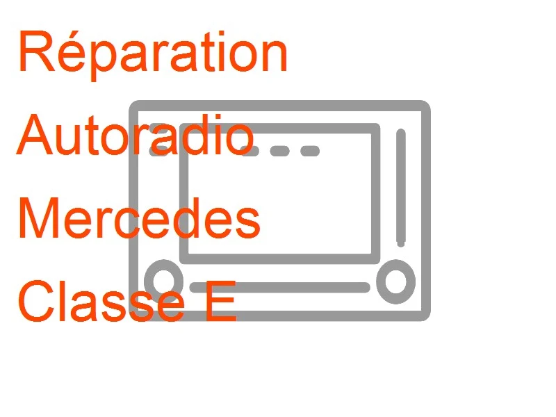 Autoradio Mercedes Classe E