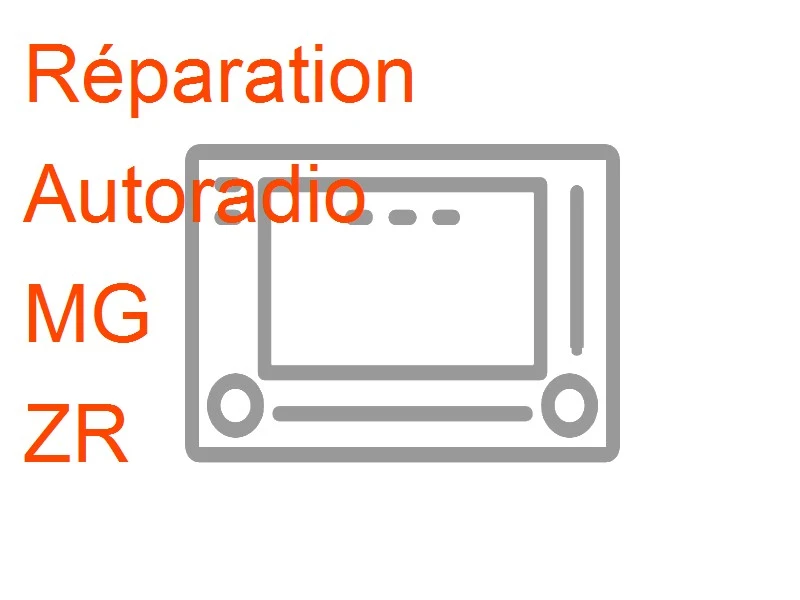 Autoradio MG ZR