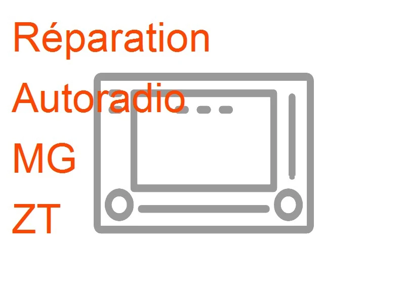 Autoradio MG ZT