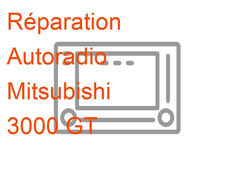 Autoradio Mitsubishi 3000 GT