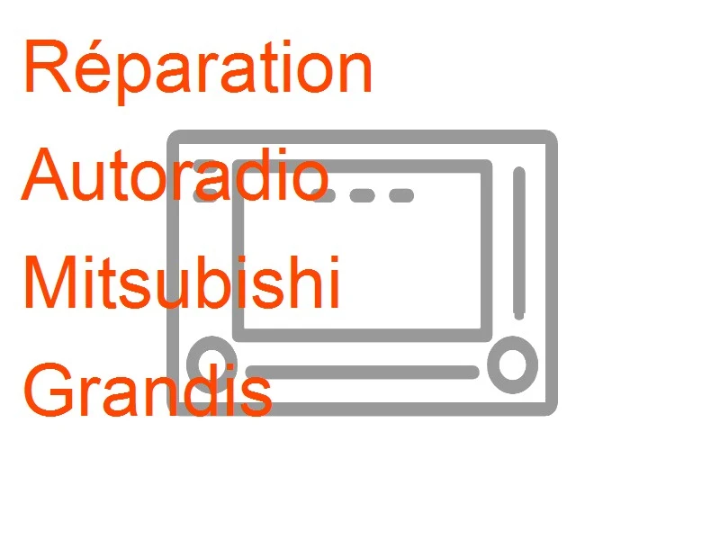 Autoradio Mitsubishi Grandis
