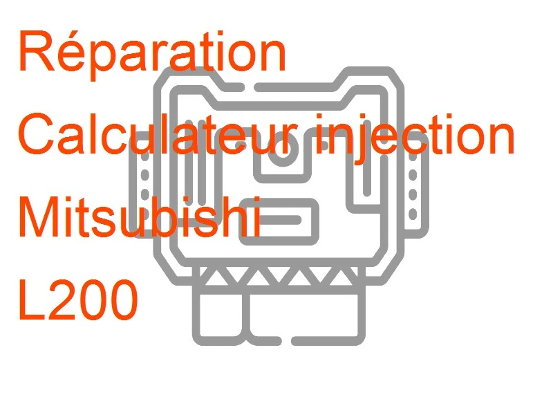 Calculateur injection Mitsubishi L200