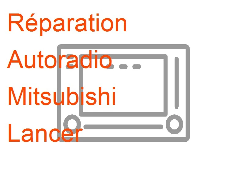 Autoradio Mitsubishi Lancer