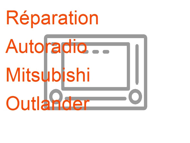Autoradio Mitsubishi Outlander