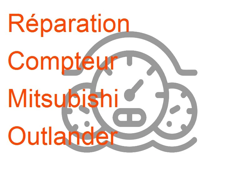 Compteur Mitsubishi Outlander