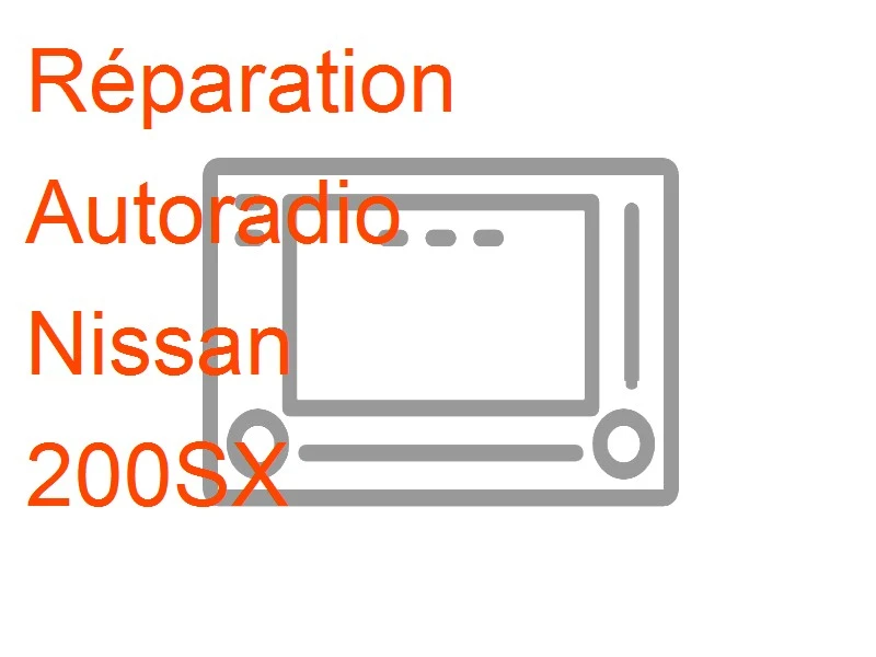 Autoradio Nissan 200SX