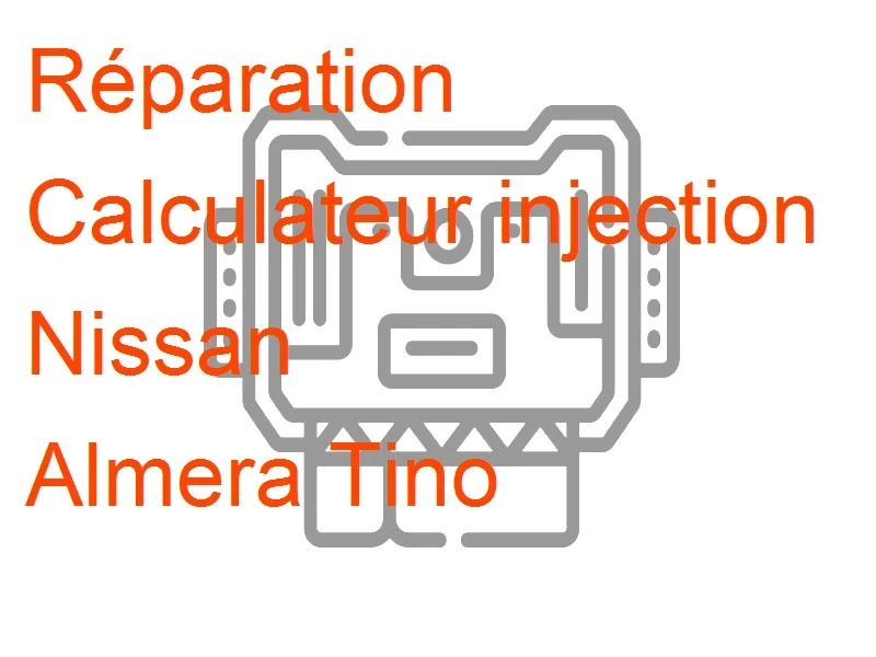 Calculateur injection Nissan Almera Tino