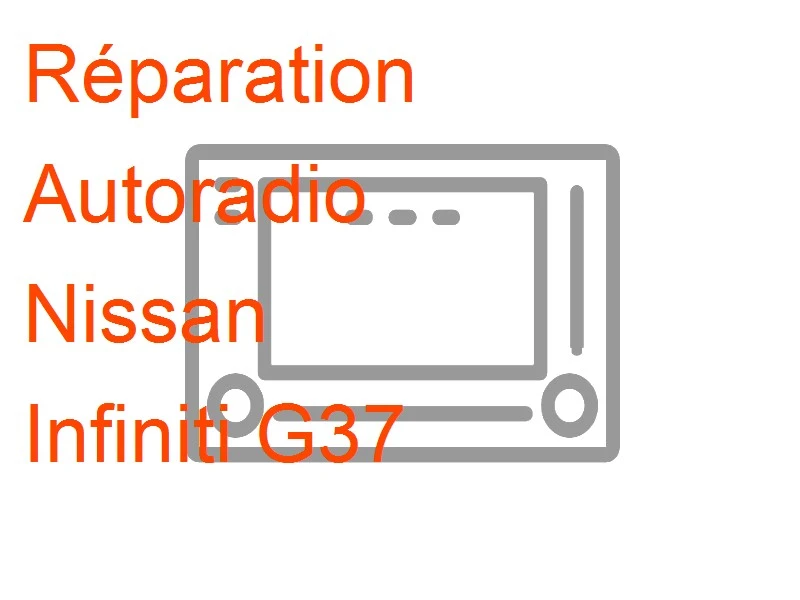 Autoradio Nissan Infiniti G37